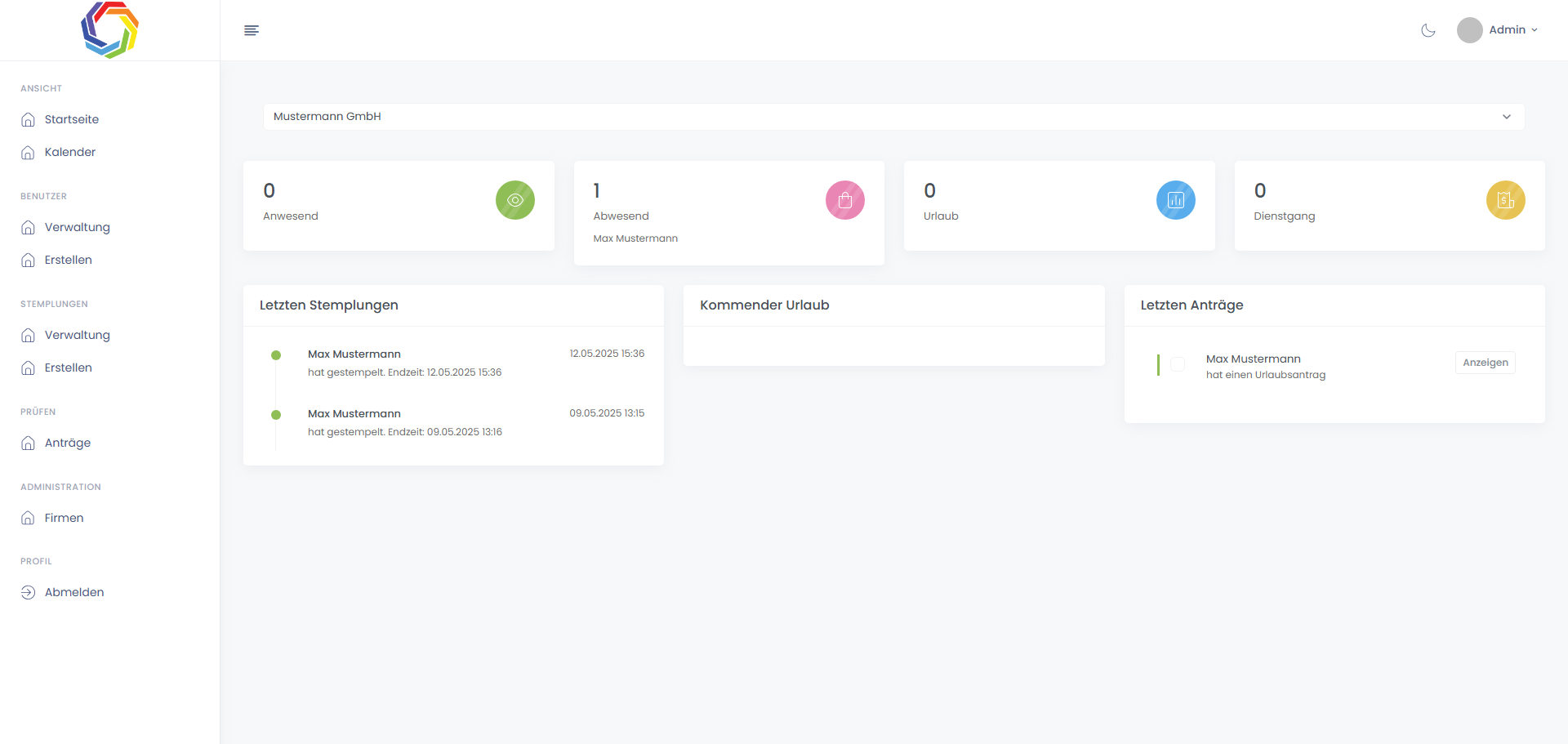 Admin-Panel
